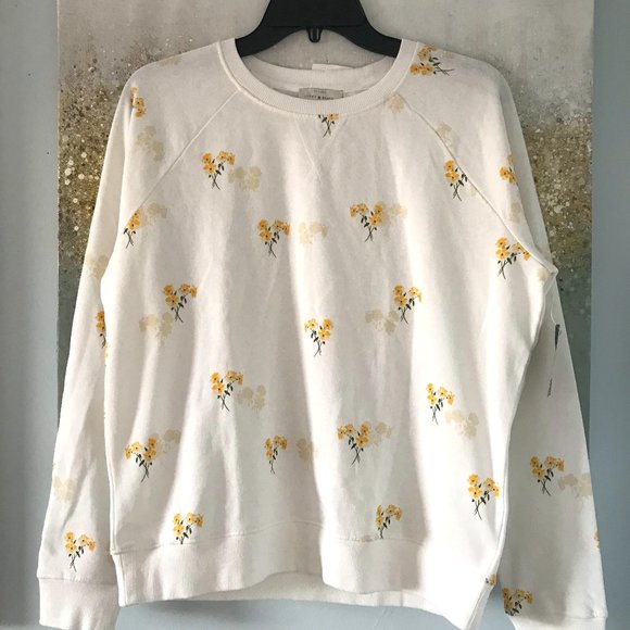 Lucky Brand Floral Sweatshirt (NWT) - Picture 3 of 15